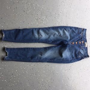 Madewell high wasted jeans